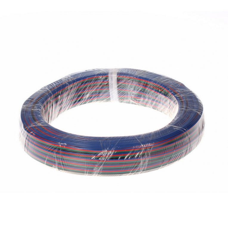 100 meter 4 aderig draad voor RGB LED strips 100 meter 4 aderig draad voor RGB LED strips